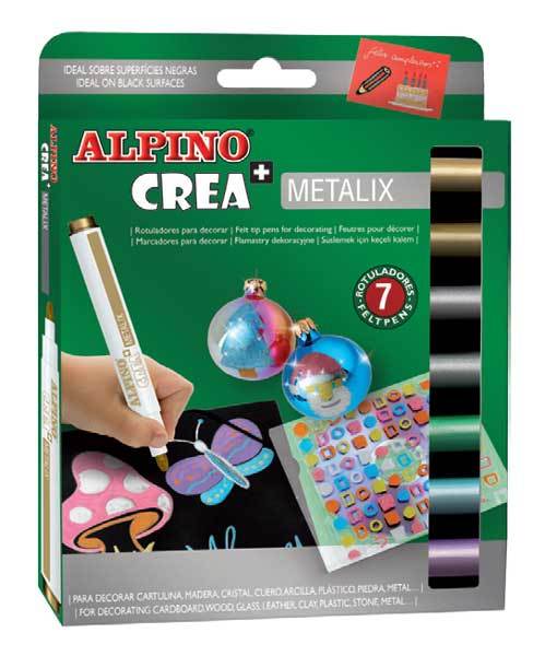 ALPINO KEÇELİ KALEM CREA METALİX AR-134