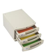 KRAF EVRAK RAFI KİLİTLİ 3 ÇEKMECE 213G