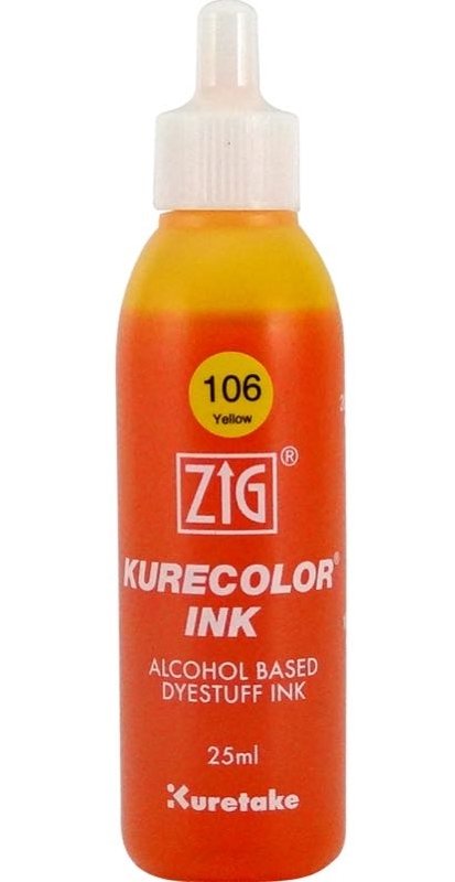 ZIG KURECOLOR MÜREKKEP KCR-25 106 YELLOW