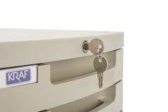 KRAF EVRAK RAFI KİLİTLİ 5 ÇEKMECE 215G