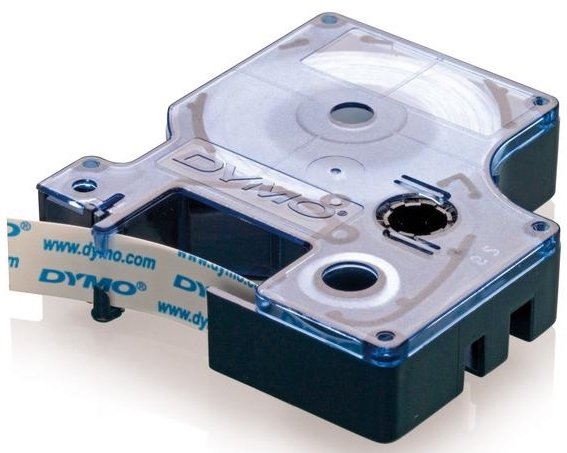 DYMO ŞERİT D1 12MMx7MT ŞEFFAF/BEYAZ 720600 45020