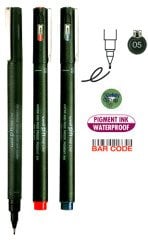 UNİ DRAWING PEN PIN05-200 0.5 MAVİ