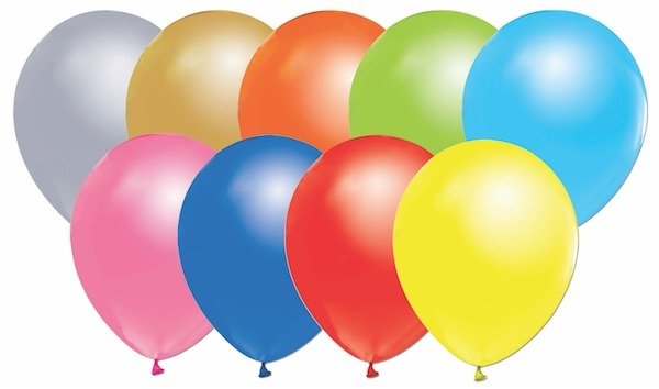 BUKET BALON METALİK RENK KRŞ 12'' 100 LÜ BKT-522-2