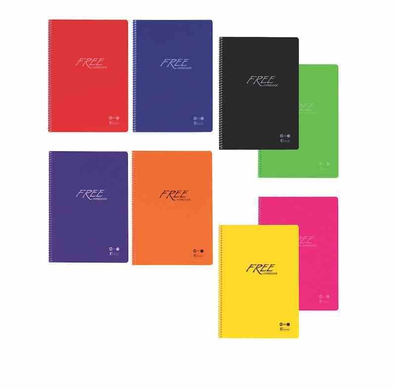 KESKİN DEFTER A5 FREE PP K. SPR.120YP.KAR.450152-9