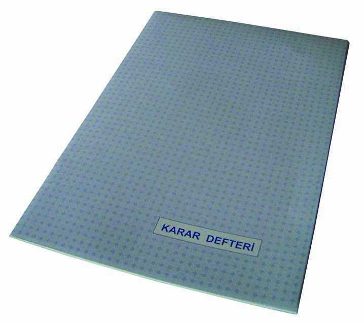 DİLMAN KARAR DEFTERİ KARTON KAPAK 40 YP NUMARALI
