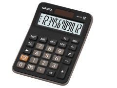 CASIO HESAP MAKİNESİ MASAÜSTÜ MX-12B-BK 12 HANE