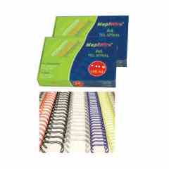 MAPİ SPİRAL TEL 2:1 5/8 ŞEFFAF 50Lİ 210 10 30