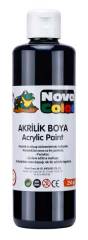 NOVA COLOR AKRİLİK BOYA 250 GR SİYAH NC-434
