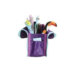 KAUKKO KALEM ÇANTASI DESKTOP MOR K2027