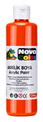 NOVA COLOR AKRİLİK BOYA 250 GR TURUNCU NC-438