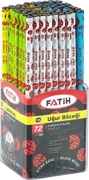 FATİH KURŞUN KALEM UĞUR BÖCEĞİ SİYAH LATA 17350