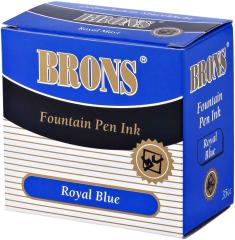 BRONS YAZI MÜREKKEBİ 35cc ROYAL MAVİ BR-312