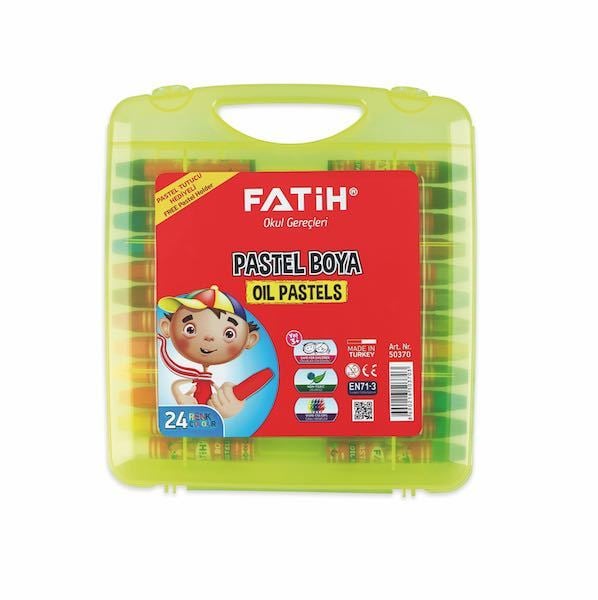 FATİH PASTEL BOYA 24 RENK KİNG SİZE ÇANTALI 50370