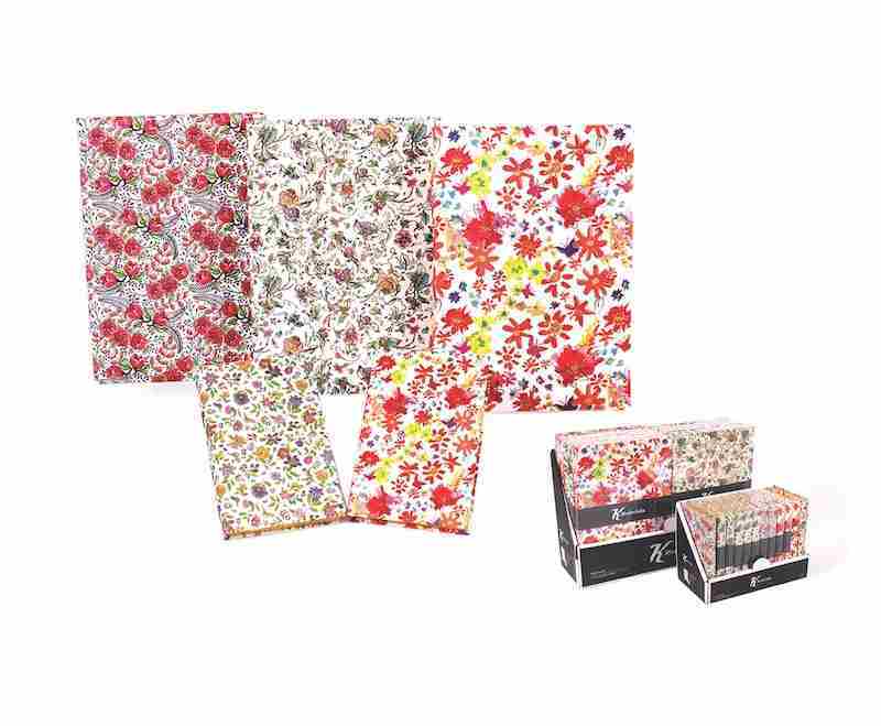 KESKİN BLOKNOT 9X14 FLORAL 96YP. ÇİZ. 147924-99