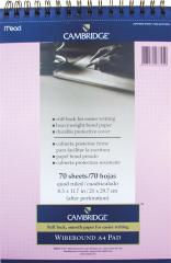 MEAD BLOKNOT A4 PEMBE 70 YP. KARELİ M 259418