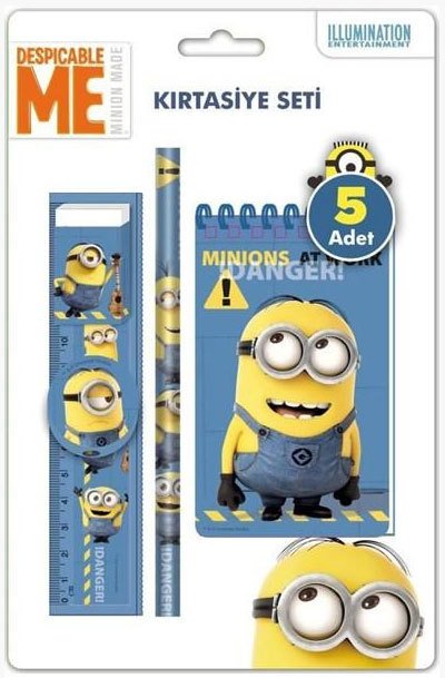 DOLPHIN KIRTASİYE SETİ MINIONS BLS. MNO-3627