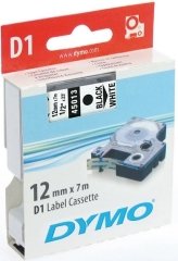 DYMO ŞERİT D1 12MMx7MT ŞEFFAF/MAVİ 720510 45011