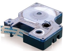 DYMO ŞERİT D1 12MMx7MT ŞEFFAF/MAVİ 720510 45011