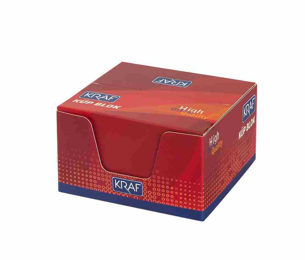 KRAF KÜP BLOK BEYAZ 8X8 CM 115G