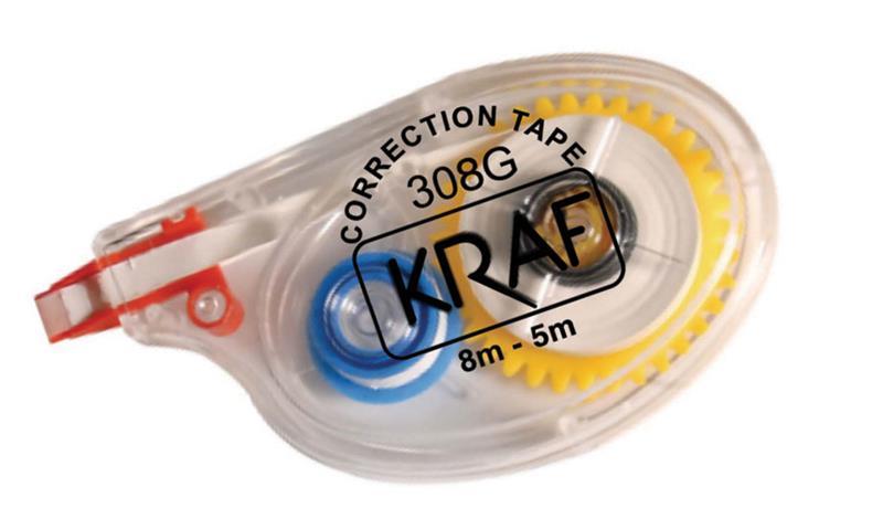 KRAF ŞERİT SİLİCİ 5MMX8MT 308G