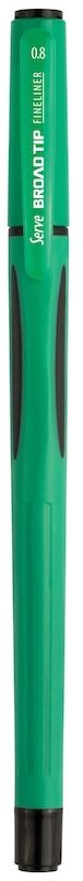 SERVE FINELINER BROAD TIP YESIL 04