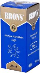 BRONS ISTAMPA MÜREKKEBİ 500cc MAVİ BR-321