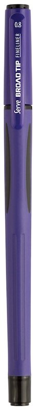 SERVE FINELINER BROAD TIP MENEKSE 07