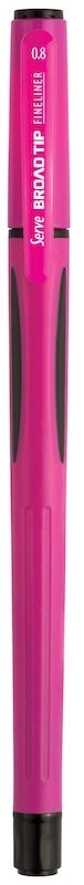 SERVE FINELINER BROAD TIP PEMBE 08