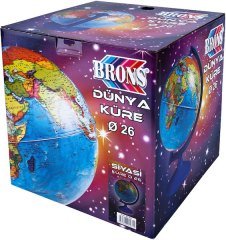 BRONS KÜRE 26 CM SİYASİ BR-803