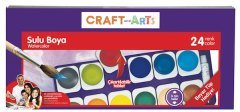 CRAFT&ARTS SULUBOYA 24LÜ DEĞİŞ.TAB.U1557KK-24