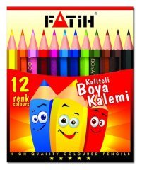 FATİH KURUBOYA 12 RENK 1/2 BOY 33012