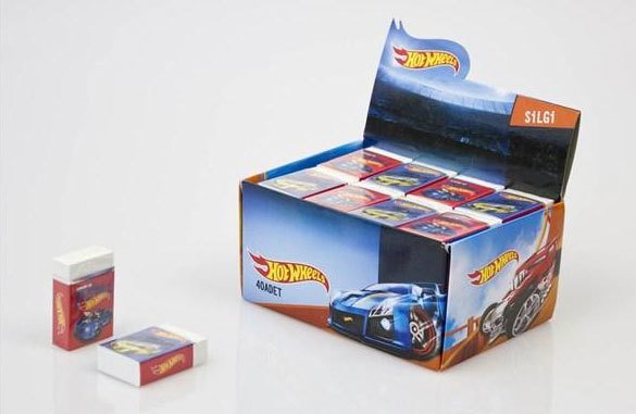 DOLPHIN SİLGİ HOTWHEELS 40'LI HWC-135323