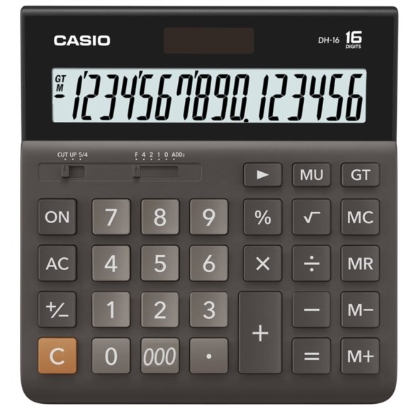 CASIO HESAP MAKİNESİ MASAÜSTÜ DH-16 16 HANE