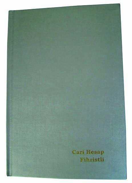 DİLMAN CARİ HESAP FİHRİSTLİ 17X24 12 Lİ