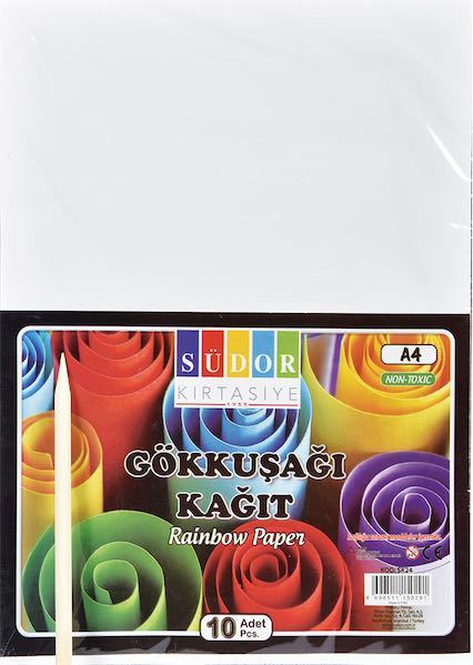 SÜDOR GÖKKUŞAĞI KAZIMALI A4 KAĞIT SK24