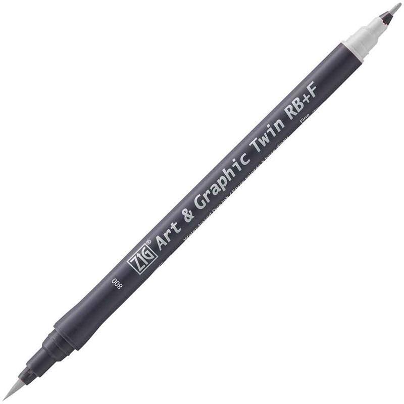 ZIG ART&GRAPHIC TWIN RB TUT-95 800 COOL GRAY 1