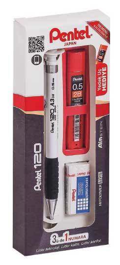 PENTEL VERSATİL+SİLGİ+MİN 36 LI STAND A315-36S