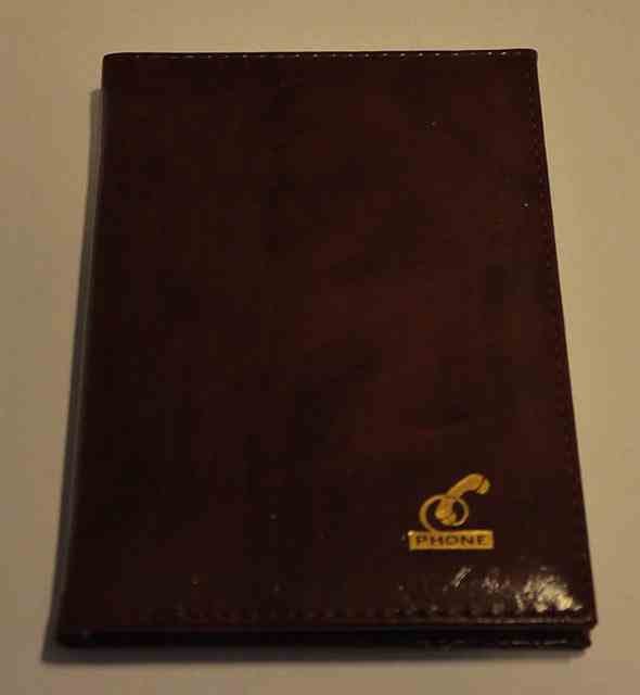 DİLMAN TELEFON FİHRİSTİ SUNİ DERİ 17X24 4 LÜ