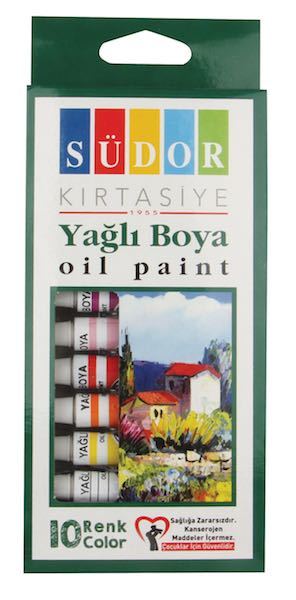 SÜDOR YAĞLI BOYA 10x8,5 ML SD722