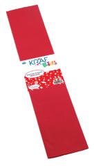 KRAF KIDS KREPON KAĞIDI 50x200 KIRMIZI 10 LU  KK50