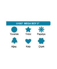 CRAFT&ARTS ŞEKİLGEÇ MEGA B.BOY U1057KK-CC