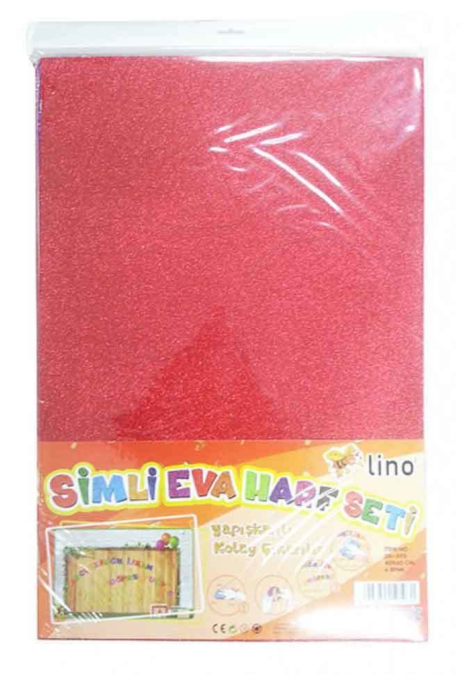 LİNO SİMLİ EVA HARF SETİ 40X60 CM. 6 RENK DS-503