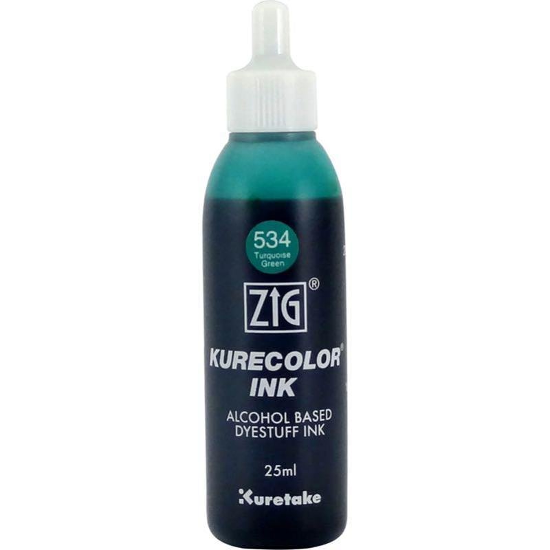 ZIG KURECOLOR MÜREKKEP KCR-25 534 TURQUOISE GREEN
