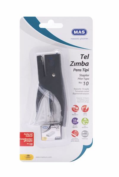 MAS ZIMBA MAKİNASI PENS TİPİ BLİSTERLİ NO:10 1176