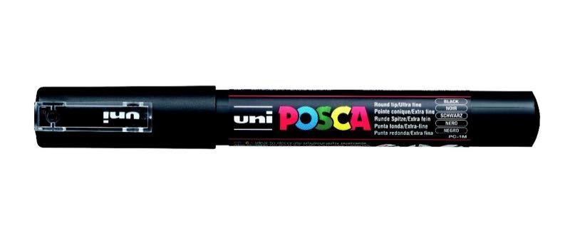 UNİ POSTER MARKÖRÜ POSCA PC-1M 0.7 SİYAH