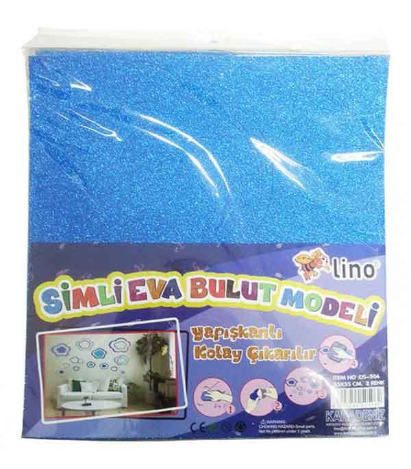 LİNO SİMLİ EVA BULUT MODELİ 33X35 CM 2 RENK DS-506