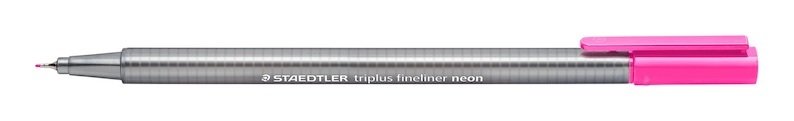 STAEDTLER FINELINER TRIPLUS 0.3 NEON PEMBE 334-221