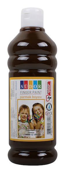 SÜDOR PARMAK BOYASI 500 ML KAHVERENGİ