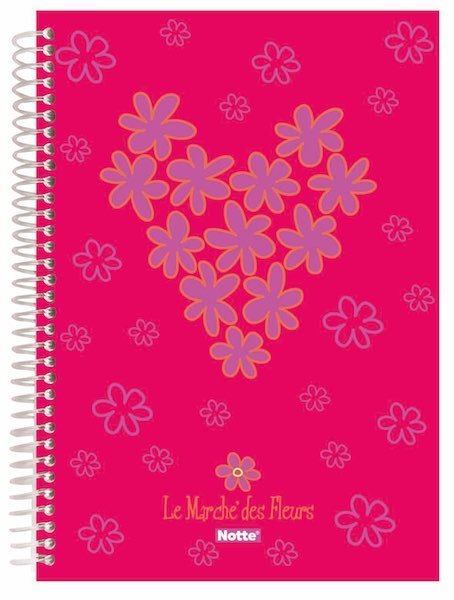 NOTTE DEFTER A6 FLOWER SPR. FLEXİ 120YP.KAR.42-051