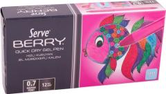 SERVE JEL KALEM BERRY 07 PEMBE SV-BRGEL07-PMB